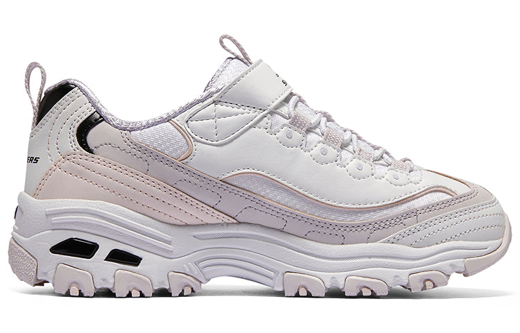 (GS) Skechers Marathon Running Shoes 'White Pink Black' 302526L-WLV