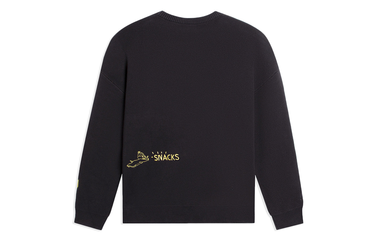 (WMNS) Li-Ning x Disney Graphic Sweaters 'Black Yellow' AMBS156-4