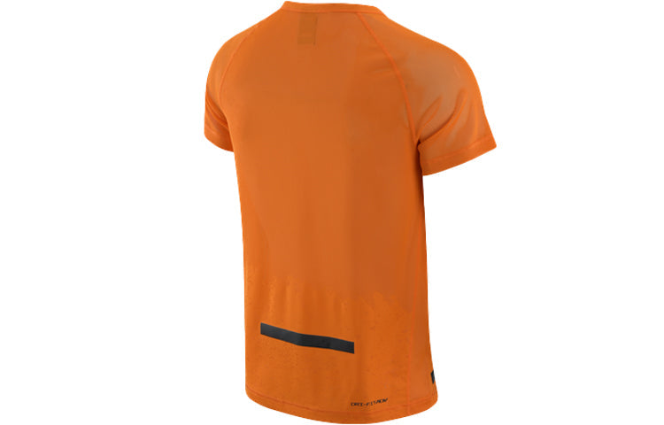 Nike Dri-FIT ADV Run Division TechKnit Short-Sleeve Running Top 'Orange' DX0854-836