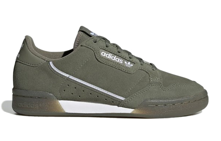 (GS) adidas originals Continental 80 J 'Green White' EF5104