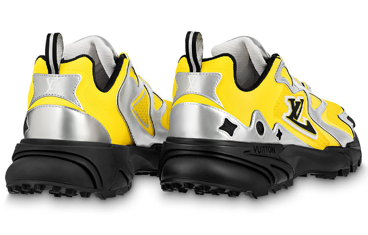 LOUIS VUITTON LV Runner Tatic Sneakers 'Yellow Silver' 1AA3A6