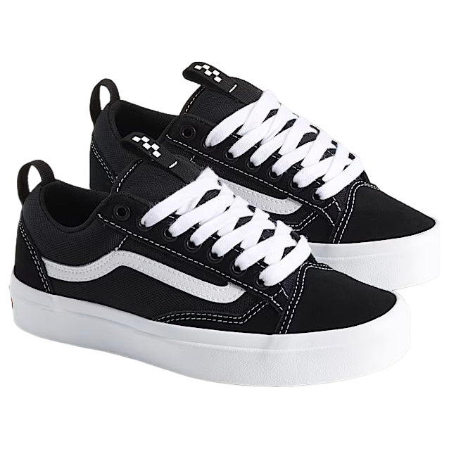 (GS) Vans Skate Old Skool 36+ 'Black White' VN000ZABBA2