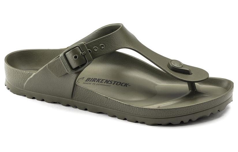 Birkenstock Gizeh EVA Sandals 'Olive Green' 1019143