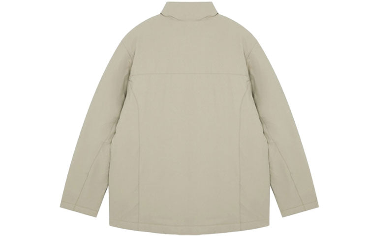 New Balance Logo Down Jacket 'Beige' 5PB42191-DB