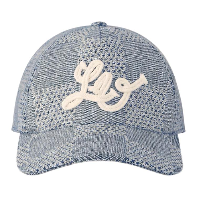 LOUIS VUITTON Damier Denim 3D Cap 'Denim Blue' M7534M
