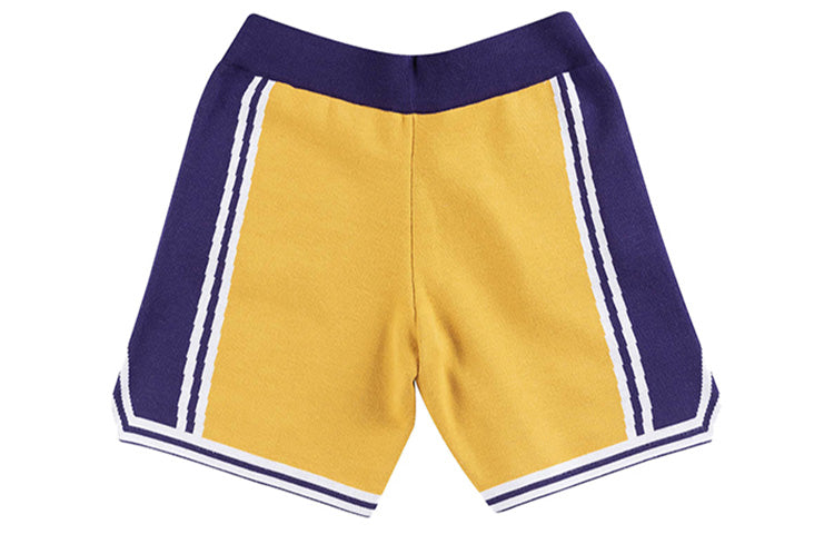 Mitchell & Ness x NBA x Clot Shorts 'Yellow' 18055-LALLTGD96