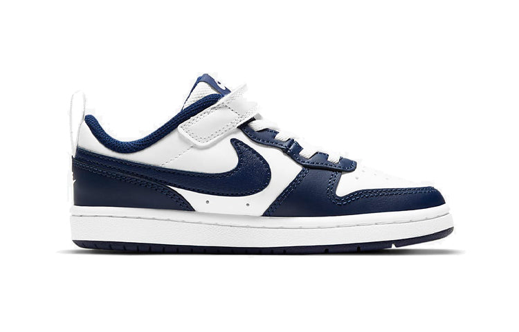 (PS) Nike Court Borough Low 2 'White Signal Blue' BQ5451-107