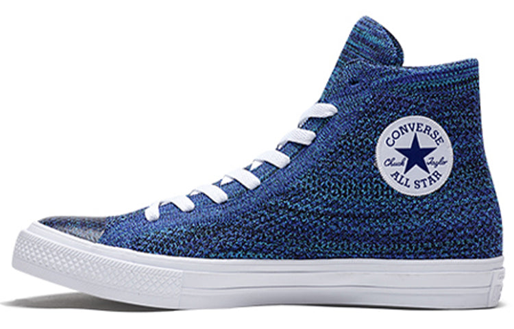 Converse Nike x Chuck Taylor All Star Flyknit Hi 'True Indigo' 157507C