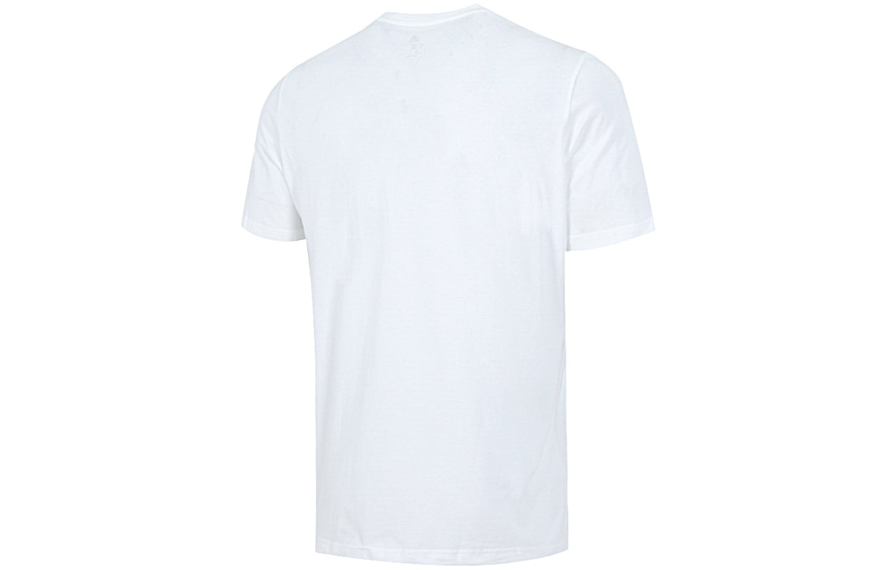 adidas Bl Sj T Logo Sports Short Sleeve Men's White H12173