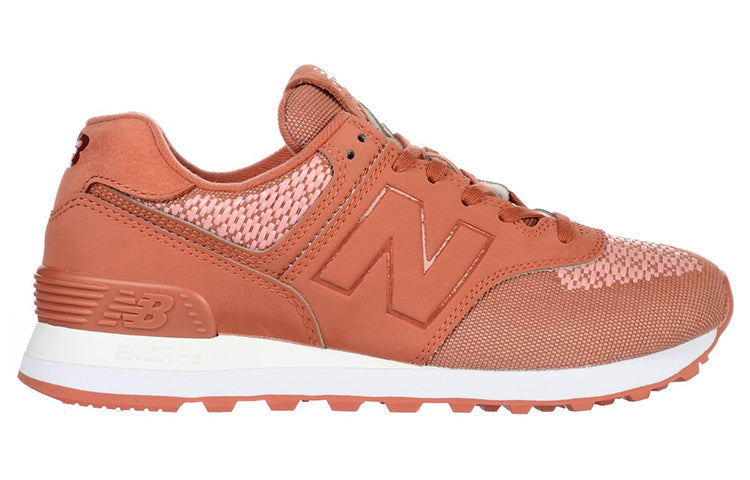 (WMNS) New Balance 574 'Peach Brown' WL574FAD