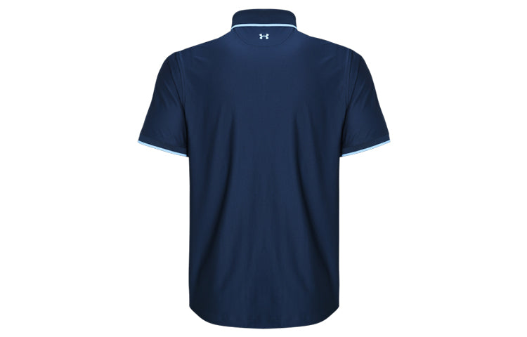 Under Armour Playoff Pique Polo Shirt 'College Navy' 1345459-409