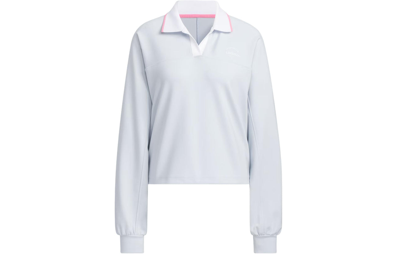 (WMNS) adidas Verbiage Sweatshirt Asia Sizing 'Grey' JE3616
