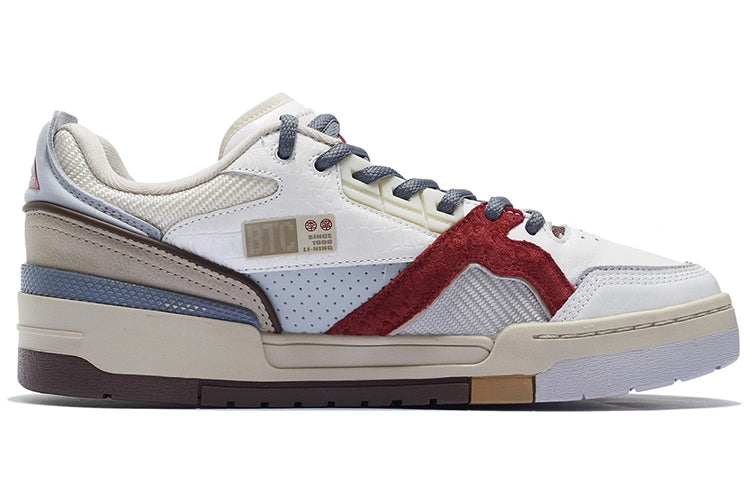 Li-Ning 001 BTC 'White Grey Red' AZGS091-3