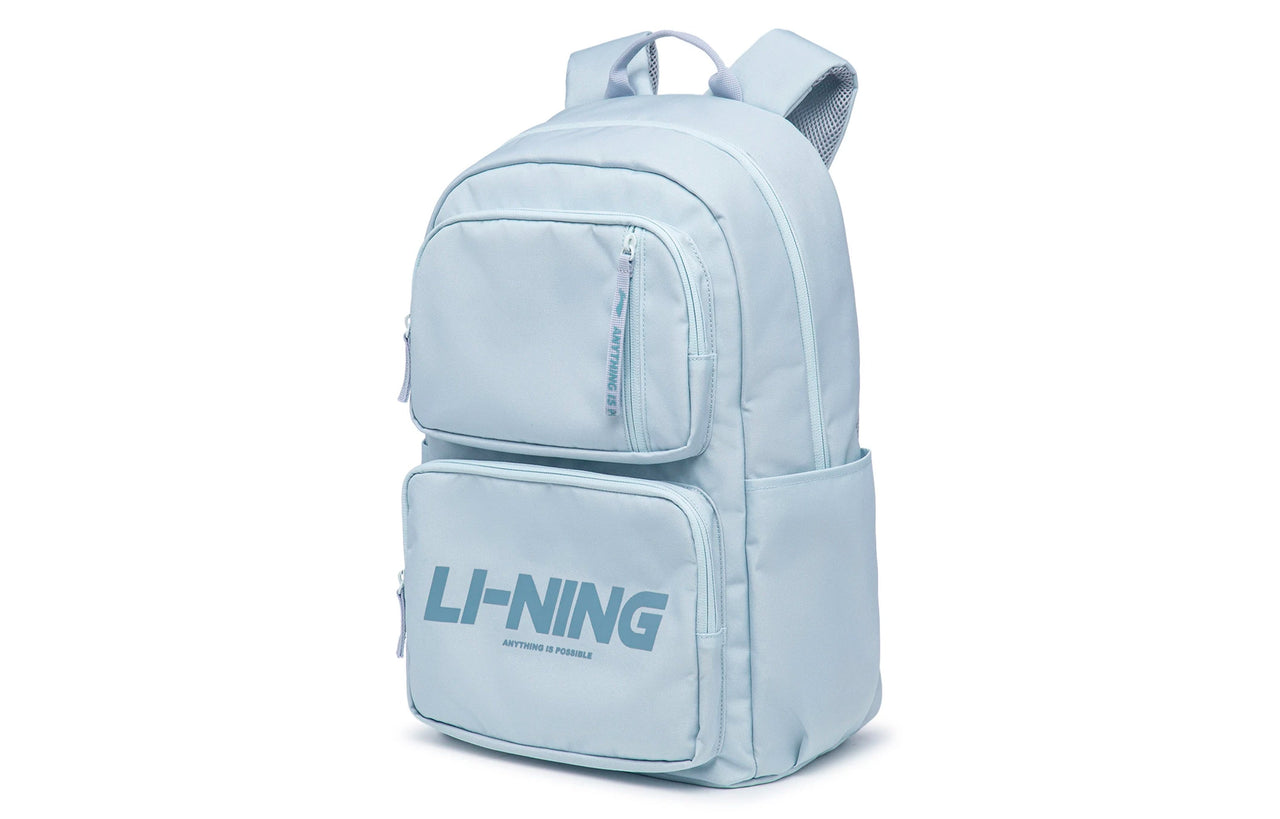Li-Ning Logo Backpack 'Light Blue' ABSU165-4
