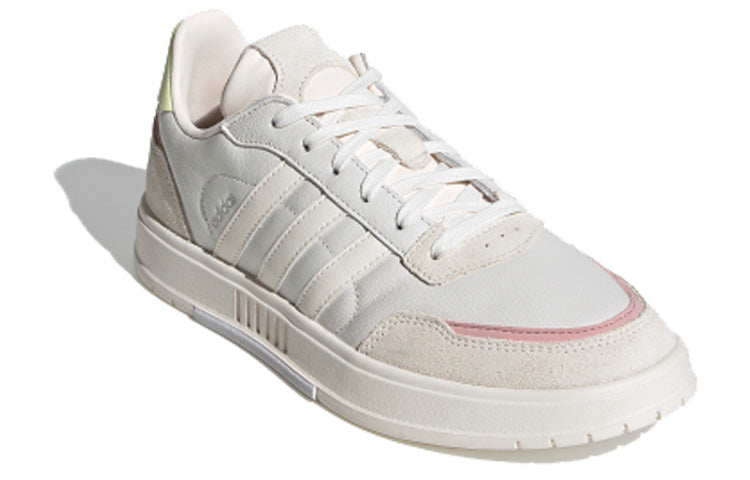 (WMNS) adidas neo Courtmaster White/Brown FV8110