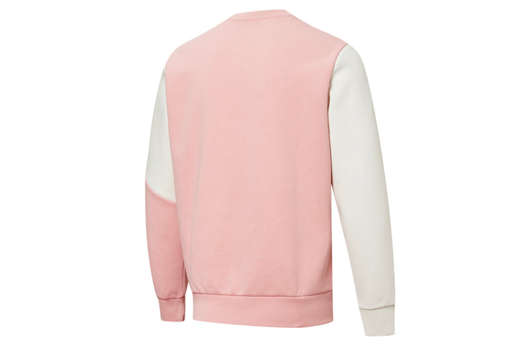 PUMA Colorful Embroidered Sweater 'Pink White' 532180-14