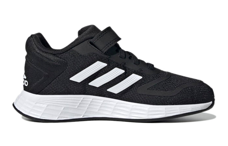 (GS) adidas Duramo 10 Elastic Lace 'Core Black' GZ0649