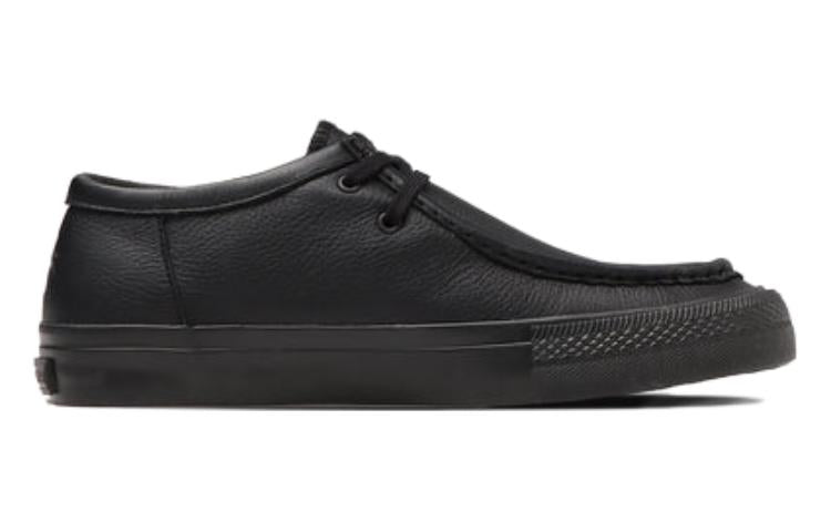 Converse Chevron & Star Mocassins Skateboarding Le Ox 'Black' 34201361