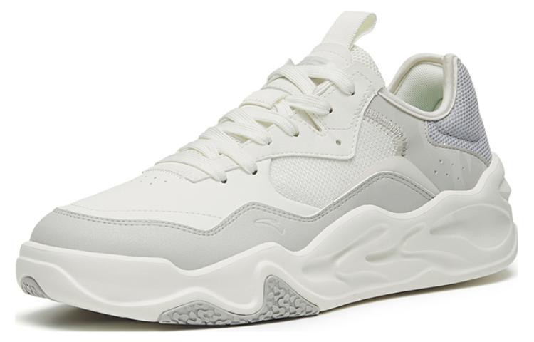 ANTA Skateboarding Series Sneakers 'White Grey' 112248085-1