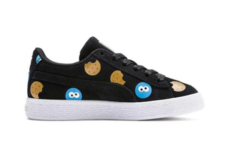 (PS) PUMA Sesame Street 50 Suede Badge Ps 370342-01