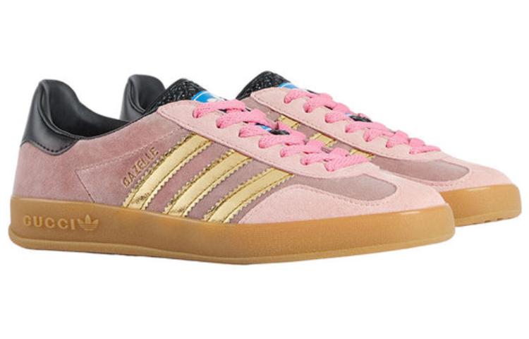 (WMNS) adidas x Gucci Gazelle 'Light Pink' 707864-FAAQX-5741