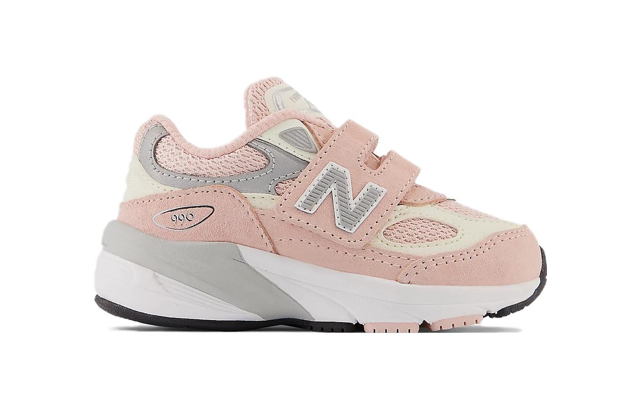 (TD) New Balance 990 V6 Hook and Loop 'Pink Haze' IV990PK6