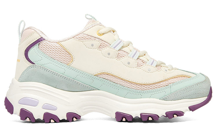 (WMNS) Skechers D'Lites 1.0 'Blue Yellow Pink' 896062-NTMT