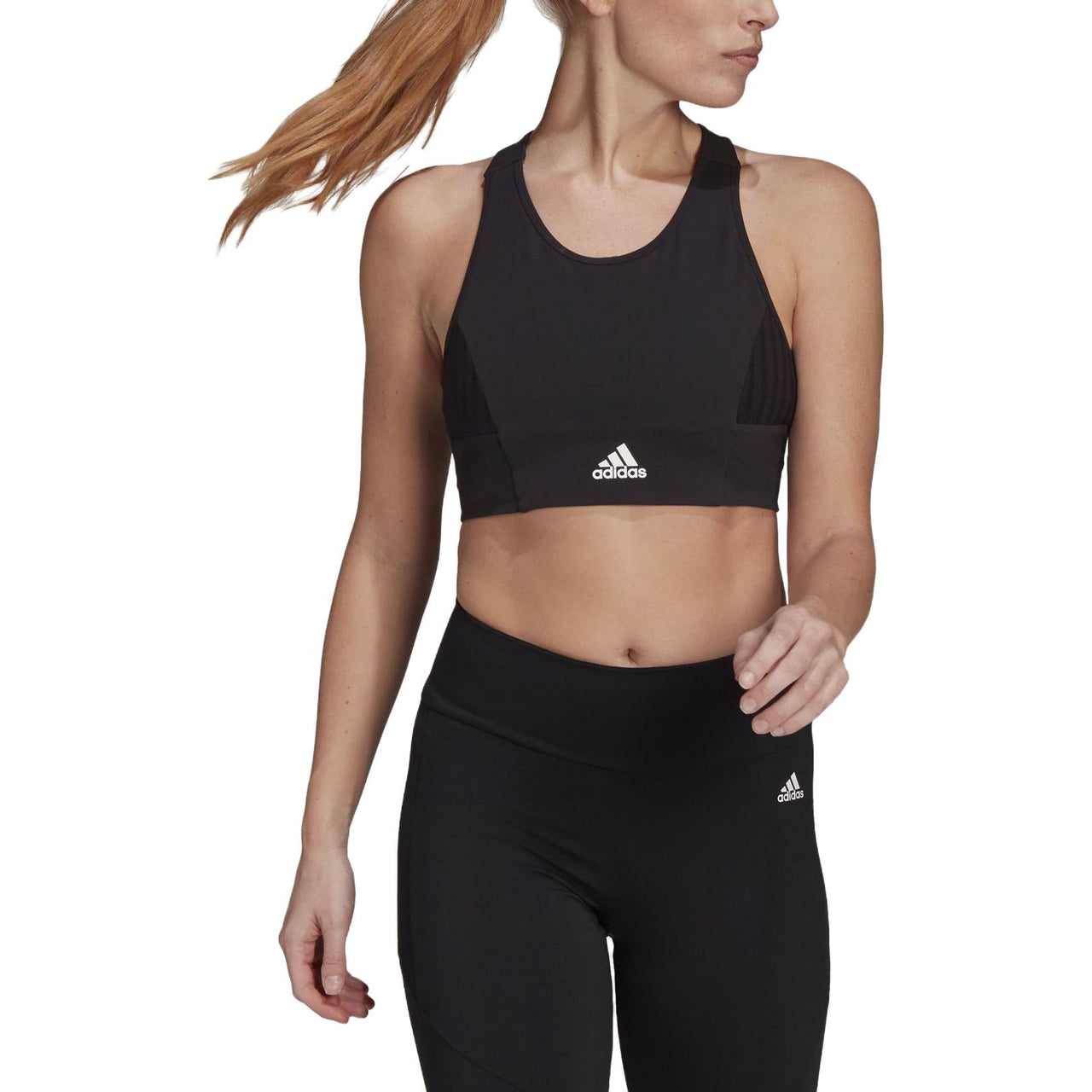 (WMNS) adidas Designed To Move AEROREADY Bra 'Black' GN8334