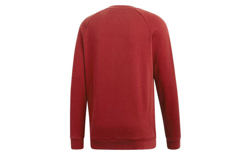Men's adidas originals Trefoil Crew Red CX1897
