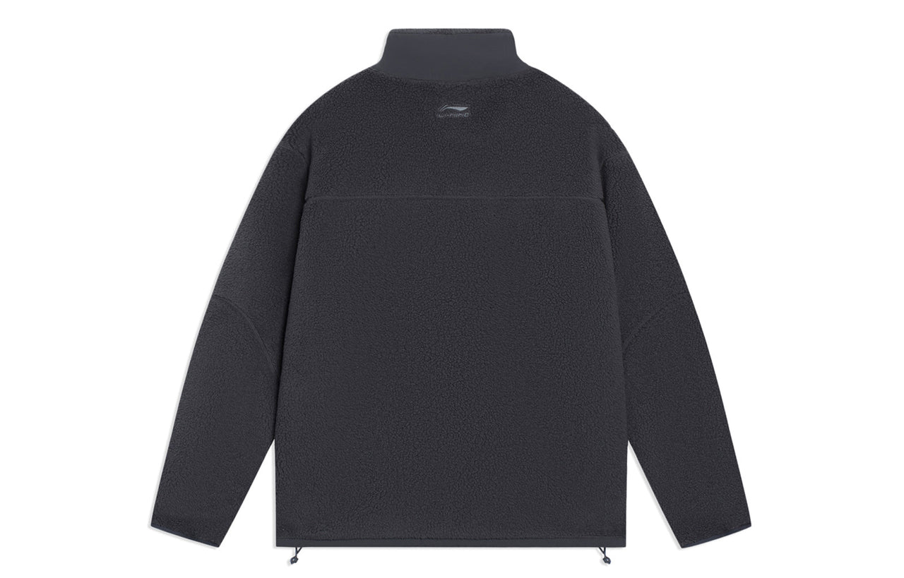 Li-Ning Half Zip Polar Fleece Jacket 'Dark Grey' AAES939-4