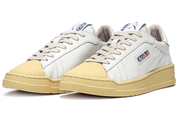 (WMNS) Autry Bob Lutz Low Leather Sneakers 'White' BLLW-TC01