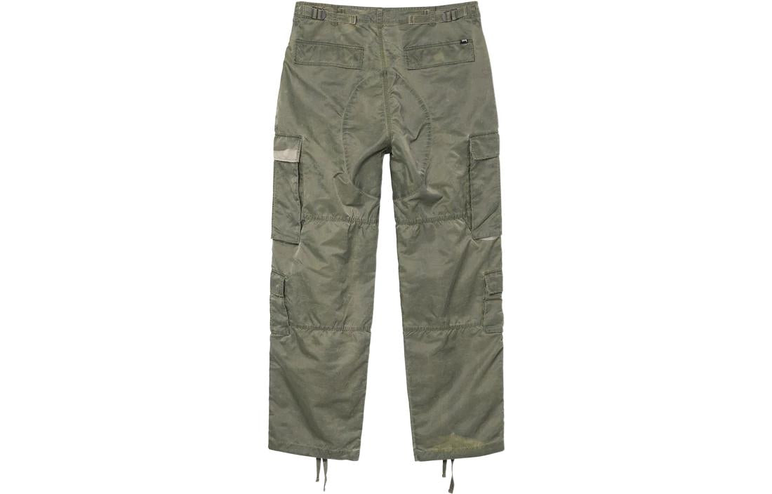 Stussy Dyed Nylon Surplus Cargo Pant 'Olive' 116524