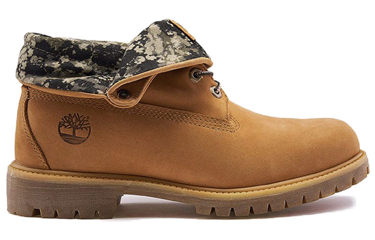 Timberland Roll Top Premium Boots Basic 'Wheat Olive Green Camouflage' A1HAE