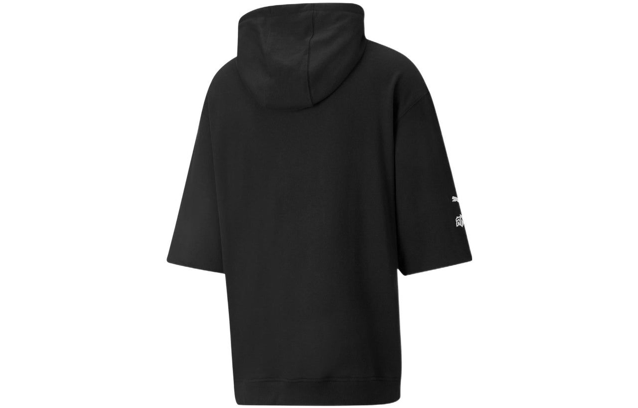 PUMA Rkdo Short Sleeve Hoodie 'Black' 533981-01
