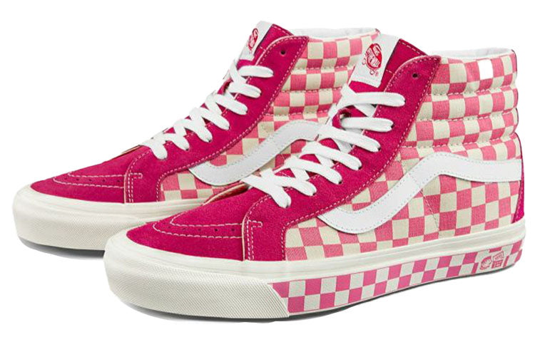 Vans Style 38 Checkerboard Pink/White VN0A38GF2U9