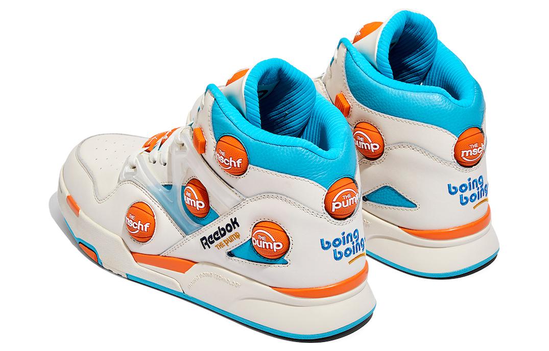 Reebok x MSCHF R Pump Omni Zone 2 'White Blue Orange' MSCHF013