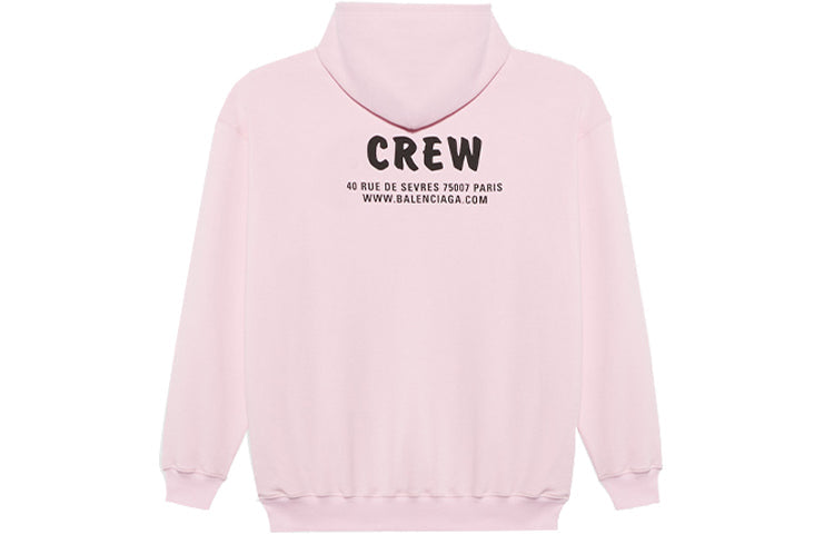Balenciaga Crew Alphabet Printing Pink 578135TIV751900