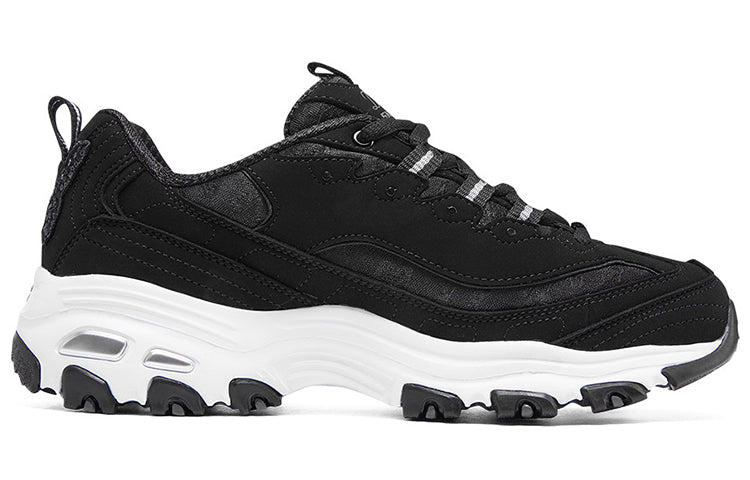 (WMNS) Skechers D'Lites 'Black' 149908-BLK