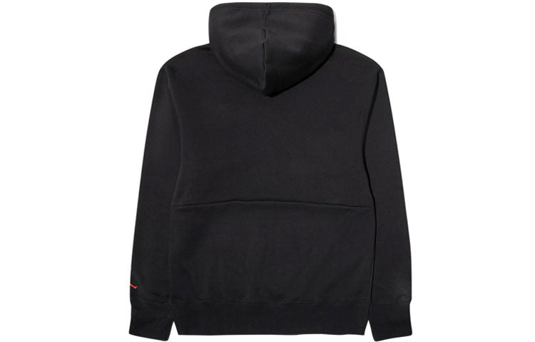 Air Jordan Jumpman Holiday Casual Sports hooded Pullover Fleece Lined Black CT3457-010