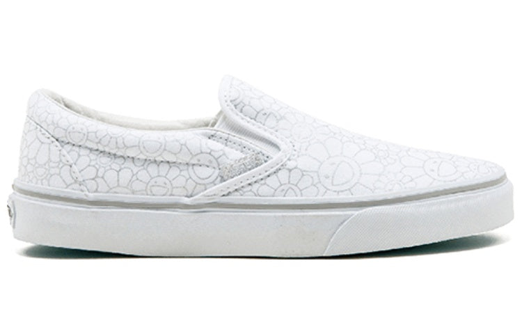 Vans Takashi Murakami Classic Slip-On LX 'Silver Flower' VN-0ZSIGQE