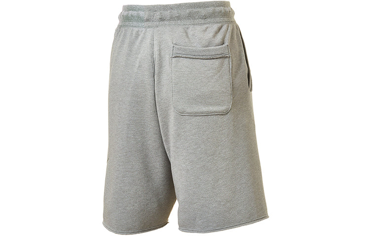 Men's Nike Lacing Breathable Logo Sports Shorts Gray DM6817-029