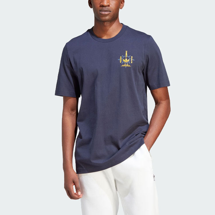 adidas Nice Graphic Tee 'Blue' IR7591