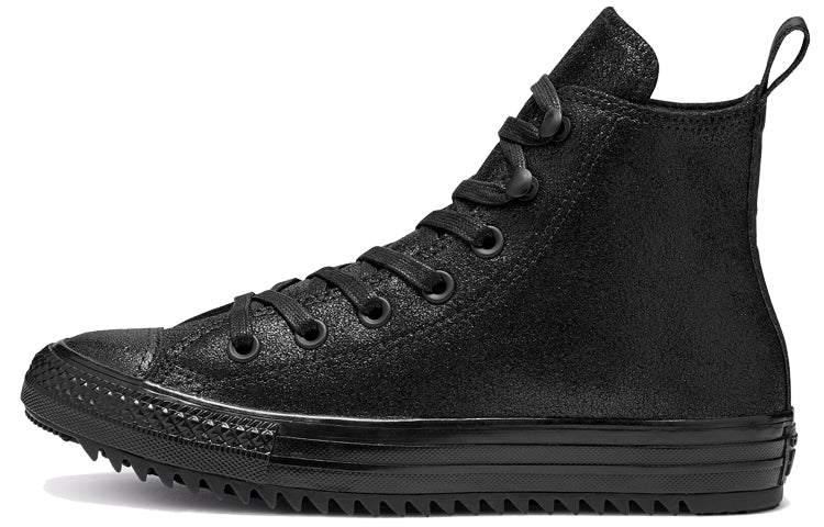 (WMNS) Converse Space Mountain Hiker Chuck Taylor All Star High Top Suede Black Samurai 566111C