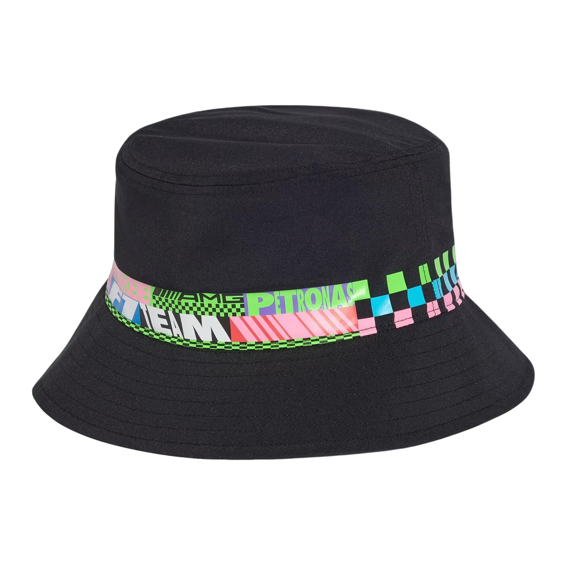 adidas x Mercedes AMG Petronas Formula 1 Team Lights Bucket Hat 'Black' KS3942