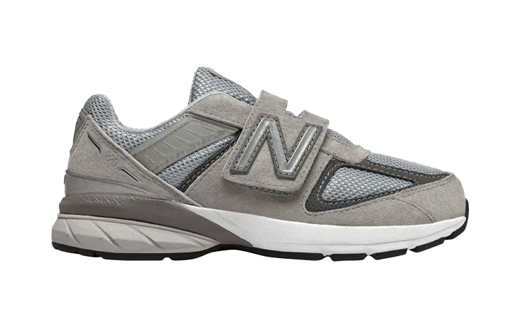 (PS) حذاء New Balance 990v5 Hook and Loop باللون الرمادي PV990GL5