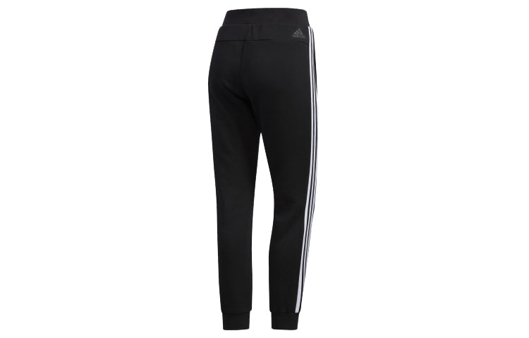 (WMNS) adidas W Mh Pt Dk 3S Track Pants For Black/White FM9308