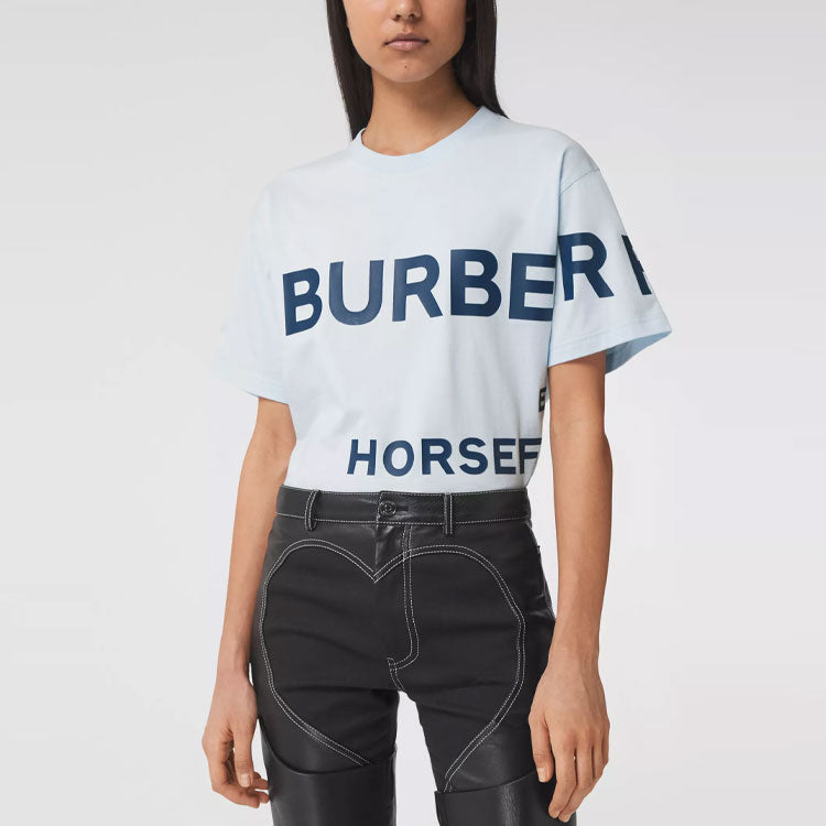 Burberry Horseferry Logo Cotton White 80407651