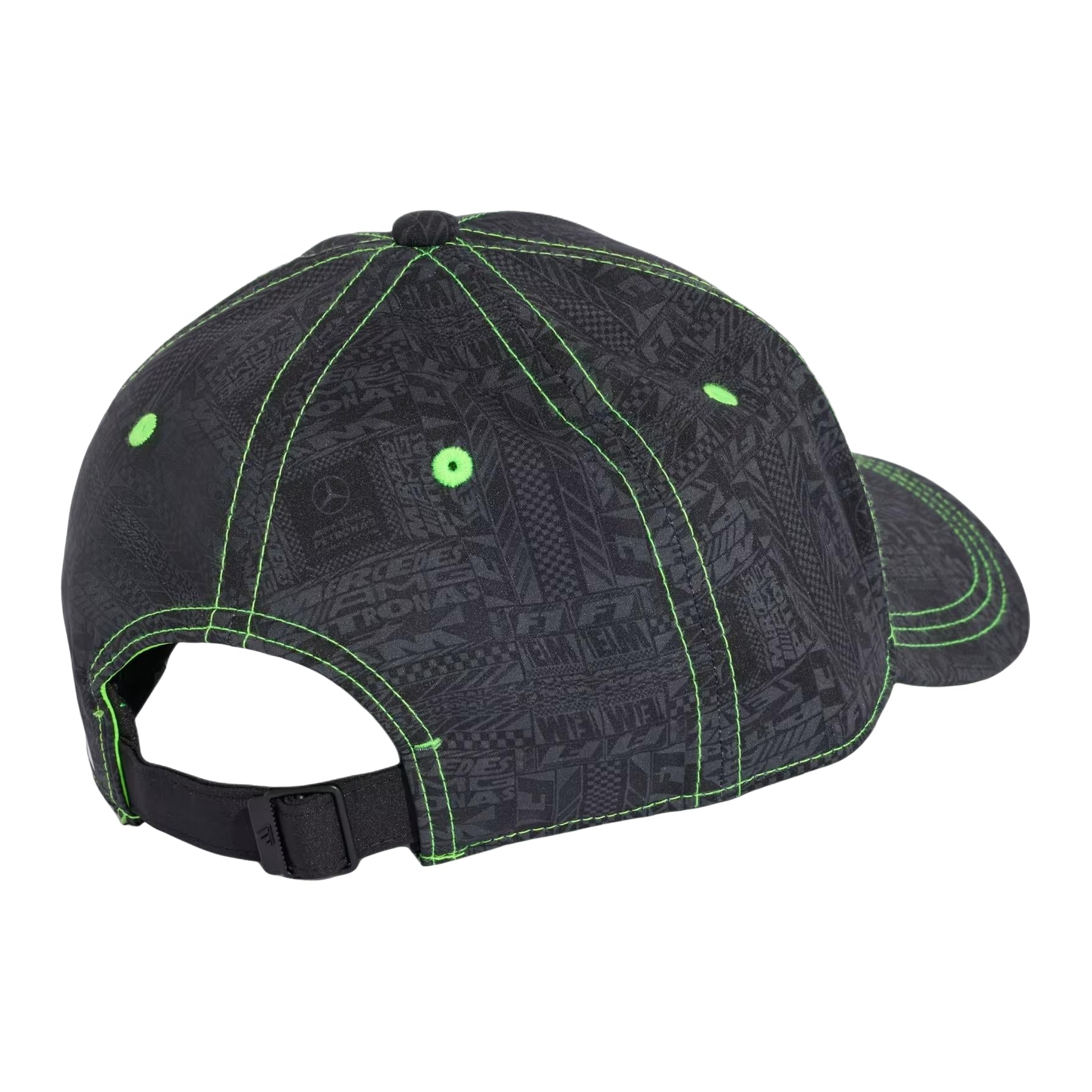 adidas x Mercedes AMG Petronas Formula 1 Team Lights Cap 'Black Solar Green' KS3934