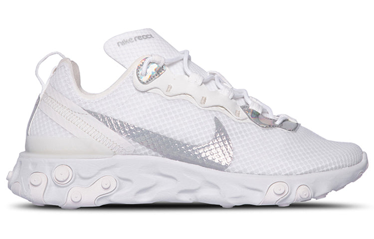 (WMNS) Nike React Element 55 'White Iridescent' CN0147-100