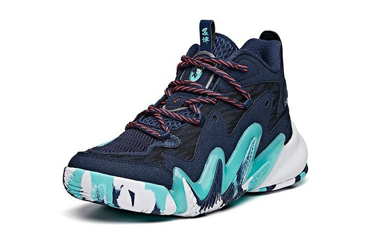 (GS) ANTA Shock Wave 2 'Black Blue' 312031109-6